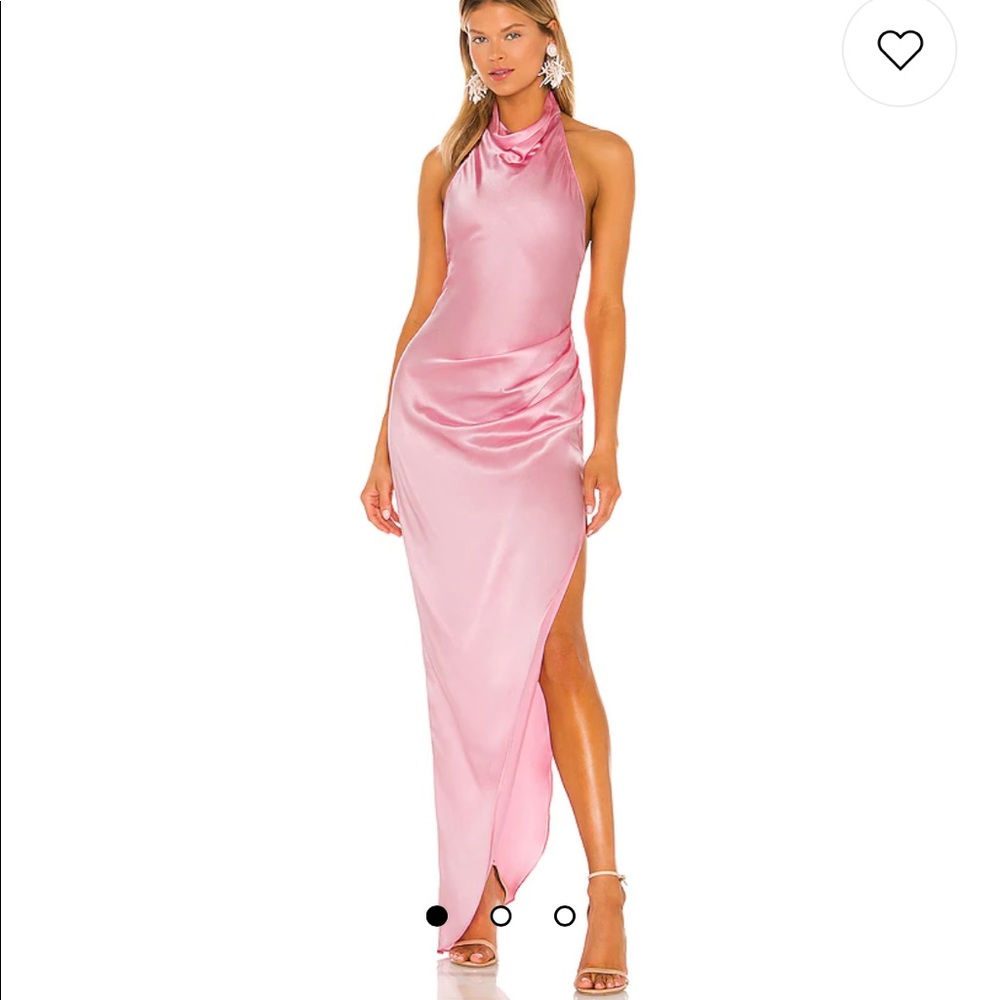 Amanda Uprichard Pink Samba Gown